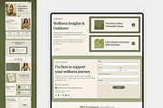 Wellness & Life Coach Website, a Wix Template by Kitteeh (Thumbnail 5 of 20)