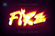 Glowing Text Effect, a Layer Style Add-On by Andrew Skoch Design (Thumbnail 3 of 7)