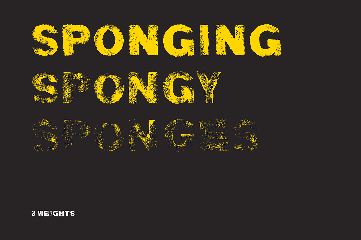 Kitchen Sink Typeface preview 2