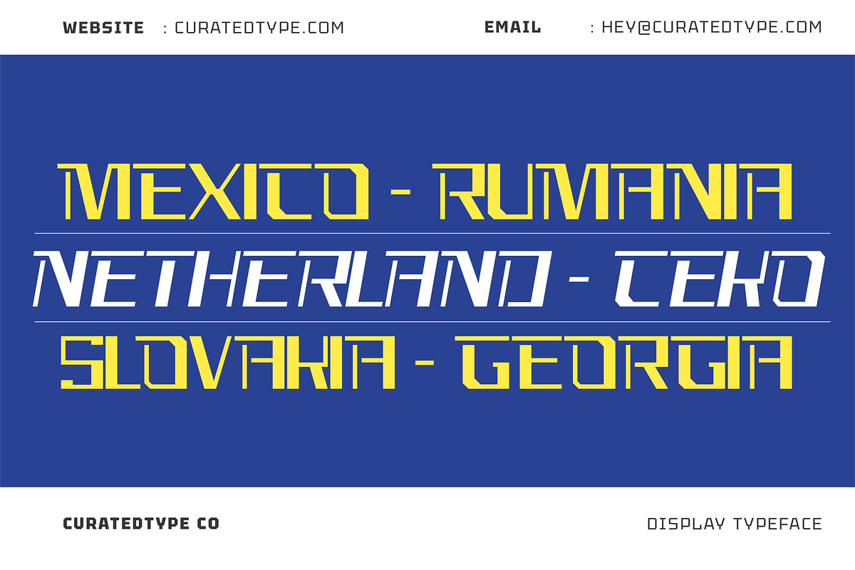 Notilien - Display Font, a Sans Serif Font by CuratedType Studio (Photo 3 of 7)