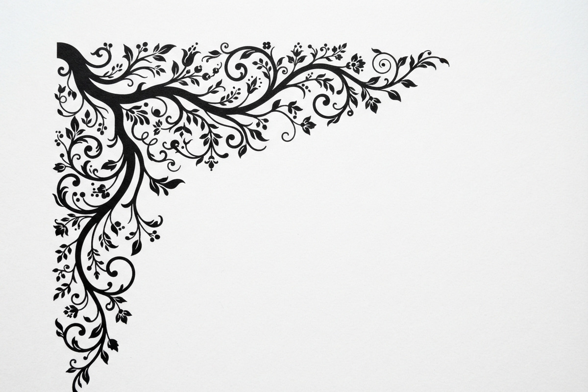 50 Tree Branch Corner Silhouette, a Decorative Illustration by Amazin_art (Photo 15 of 46)