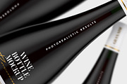 Black Bottle Mockup - Wine, a Product Mockup by Graxaim Mock-up (Thumbnail 6 of 6)