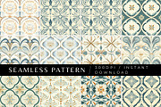 12 The Blueprint Seamless Patterns, a Pattern Graphic by Inknfolly (Thumbnail 1 of 7)