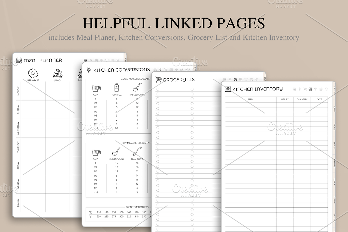 Digital Recipe Book, a Templates & Theme by Digital_Mind (Photo 4 of 9)