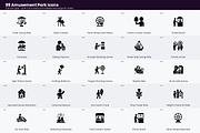 Amusement Park Icons, a Solid Icon by Symbolic Language (Thumbnail 4 of 6)