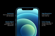 iPhone 12 Pro Mockup, an iPhone Mockup by GraphicValley (Thumbnail 3 of 10)