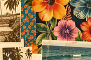 Collaged Tropical Vintage Photo, an Empty State Illustration by Sharon Schwalbe (Thumbnail 2 of 5)