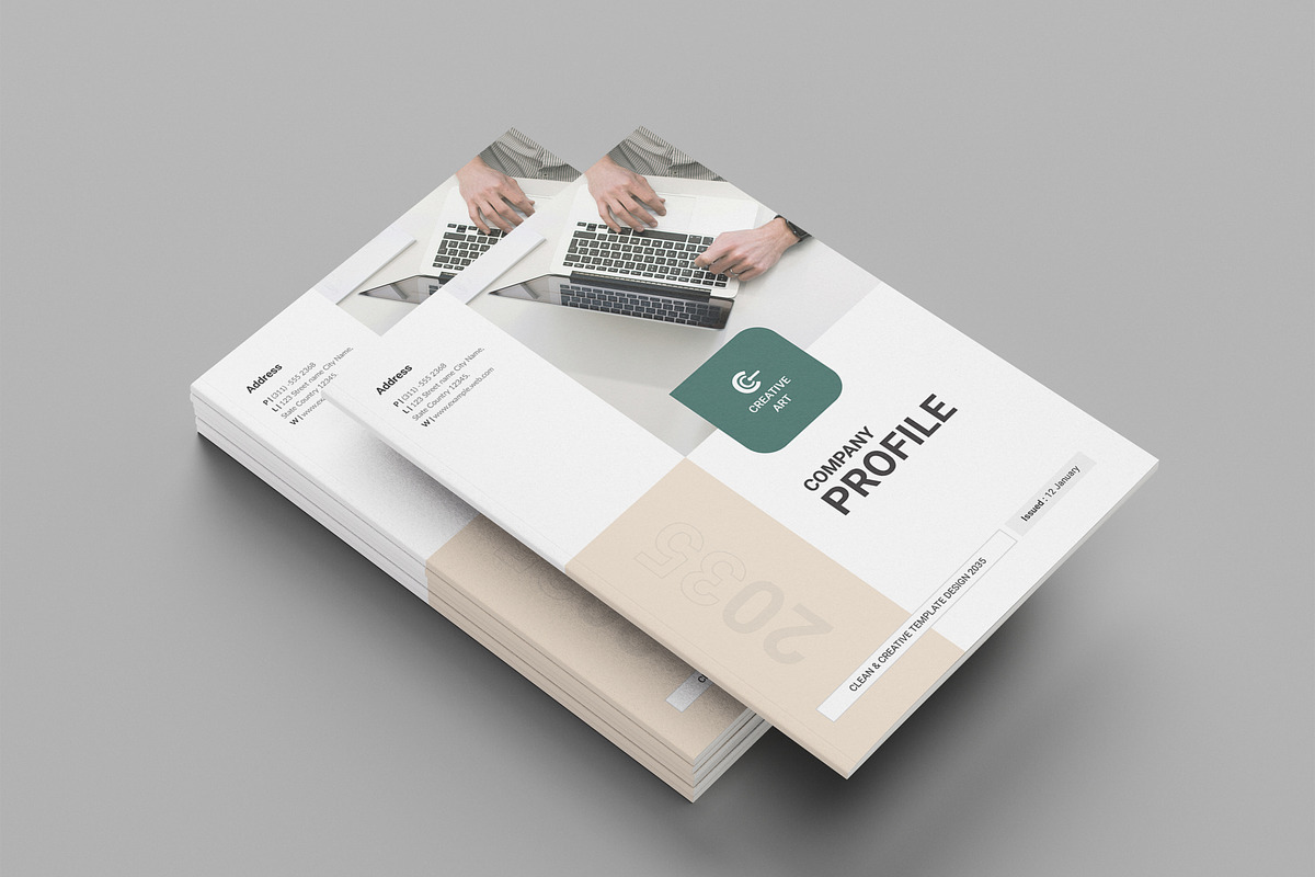 Company Profile Template, a Brochure Template by NorthPeak (Photo 7 of 8)