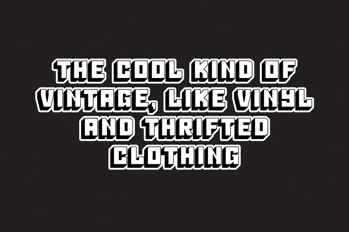 OSB BORED | Hand Drawn Y2K Font, a Sans Serif Font by Off The Rack © (Photo 3 of 7)