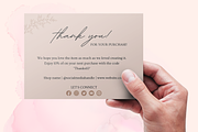 Thank You Card Canva, a Card Template by Visual Designs (Thumbnail 2 of 2)