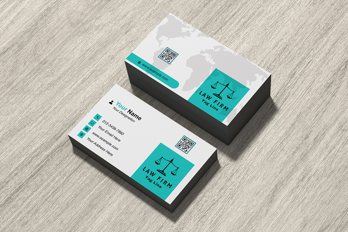 Law Consultant Card PSD preview 7