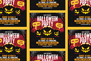 Halloween Party Flyer, a Flyer Template by Creativestoree (Thumbnail 2 of 5)