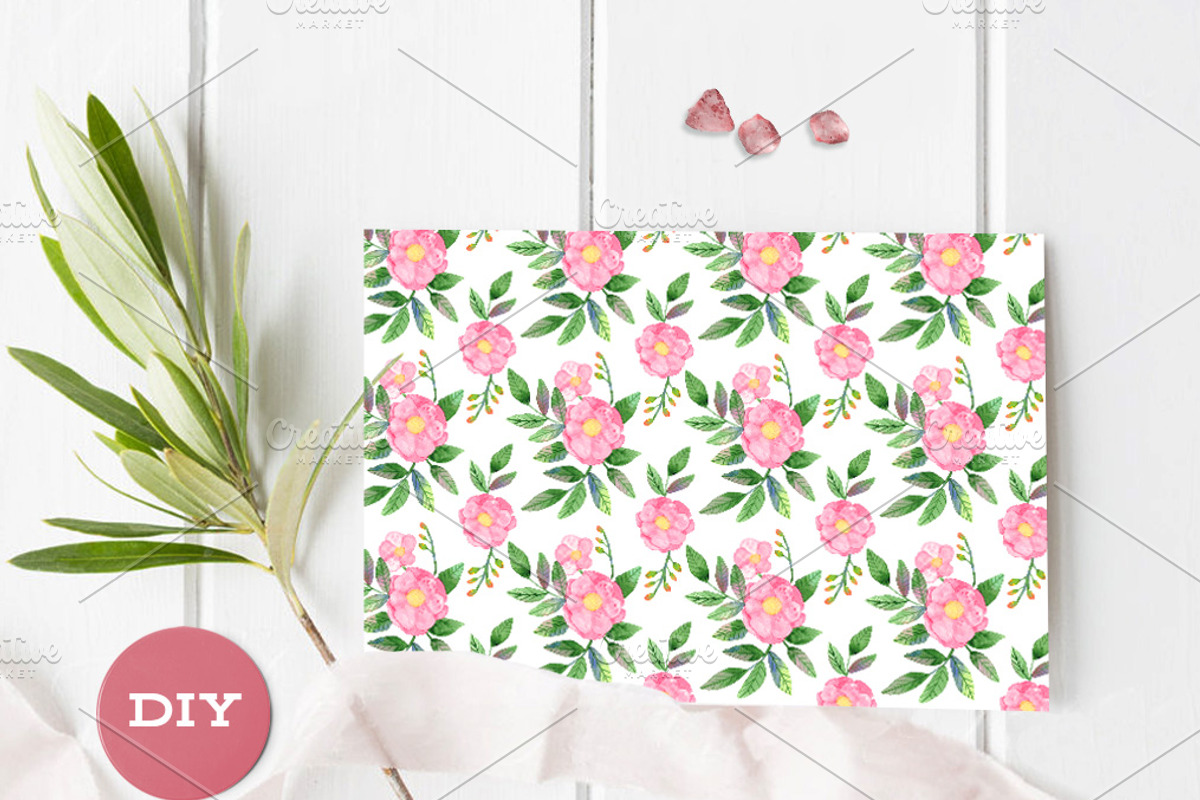 Rose Hip Watercolor Wedding Suite, an Invitation Template by Love Design (Photo 13 of 14)