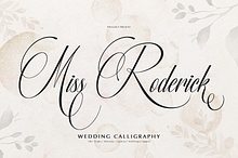 Miss Roderick | Wedding Calligraphy
