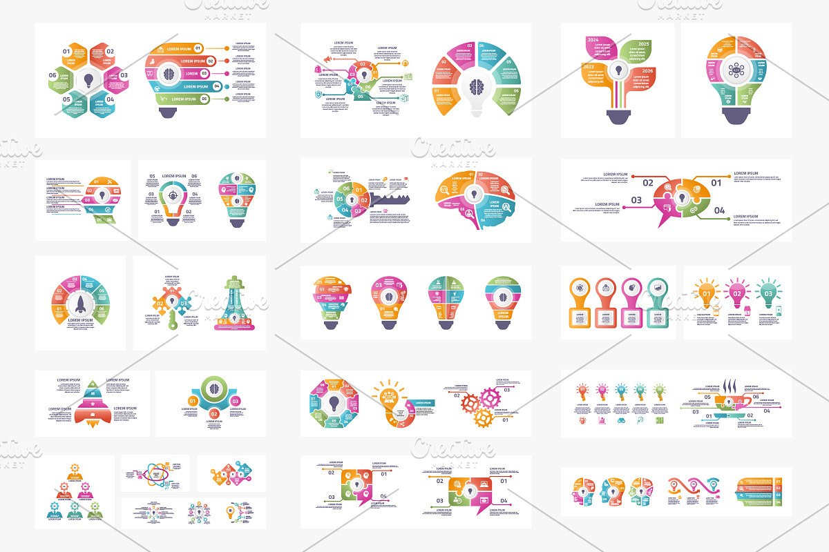 41 Infographic Elements Template, an Illustration by Design_Planet (Photo 1 of 5)