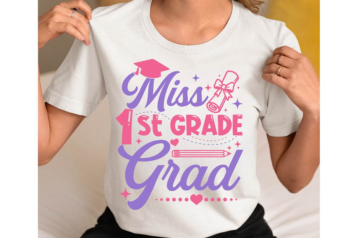Miss Kindergarten to 10th Grade SVG, an Object Graphic by Digi_Design_World (Photo 2 of 6)