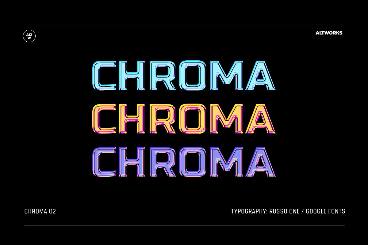 Chroma - Photoshop Effect, a Texture Graphic by AltWrks (Photo 5 of 10)