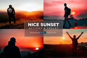 Nice Sunset (Actions & Presets), an Action Add-On by Artlogs x Modaldesain