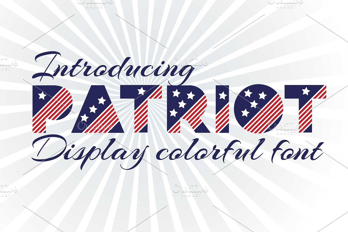 Patriot font family