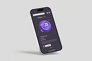 Smartphone 14 Pro Mockup, an iPhone Mockup by Se٧enStudio (Thumbnail 6 of 7)