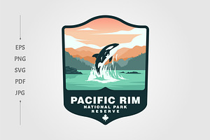 Pacific Rim National Park, an Object Illustration by lawoel