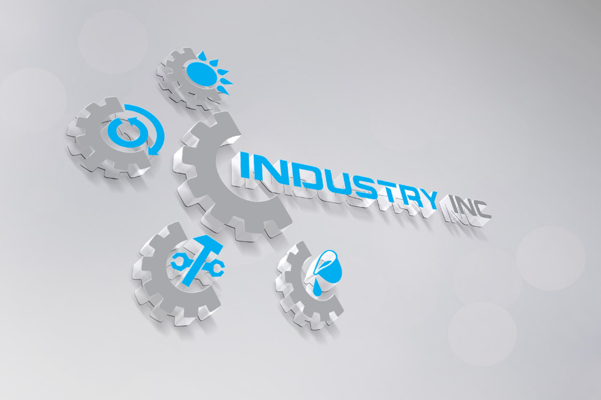 Industry Logo Template, a Branding & Logo Template by Designoo (Photo 4 of 6)