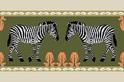 Safari Set. Seamless Animal Prints, a Pattern Graphic by Svetlana Kononova (Thumbnail 5 of 9)