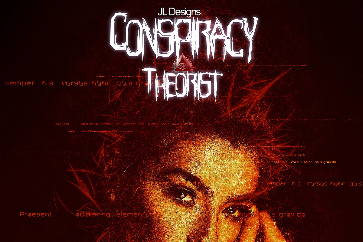 Conspiracy Theorist Photoshop Action, an Action Add-On by JLDesignsPH (Photo 1 of 6)