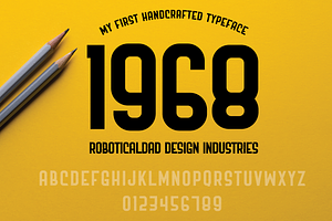 Nineteen68 - Retro Typeface