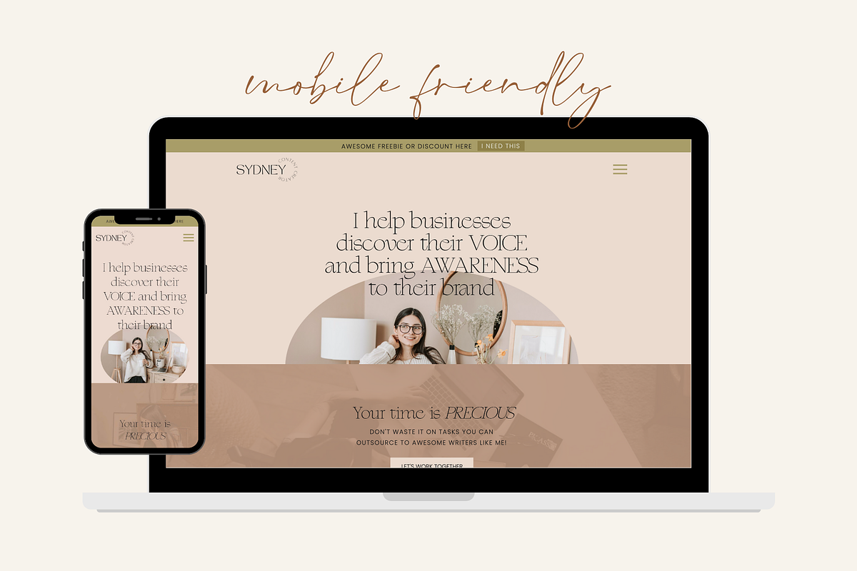 Showit Website Template - Sydney, a Websites & App Template by Capri & Rome (Photo 7 of 7)