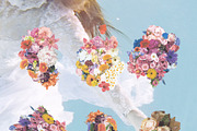Psychedelic Indie Floral Collage, an Object Graphic by ana & yvy (Thumbnail 15 of 16)