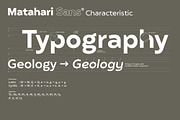 Matahari Sans - Font Family, a Sans Serif Font by Sundance Tipografia (Thumbnail 6 of 22)