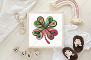 St Patrick's Day Crochet Brushstroke, an Illustration by CraftArtStudio (Thumbnail 4 of 4)