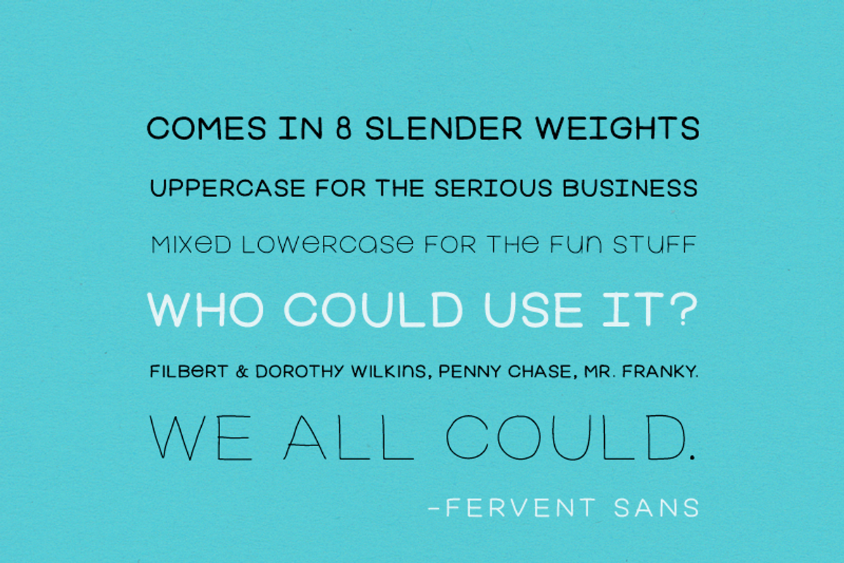 Handed Font Pack: 6 typefaces preview 4