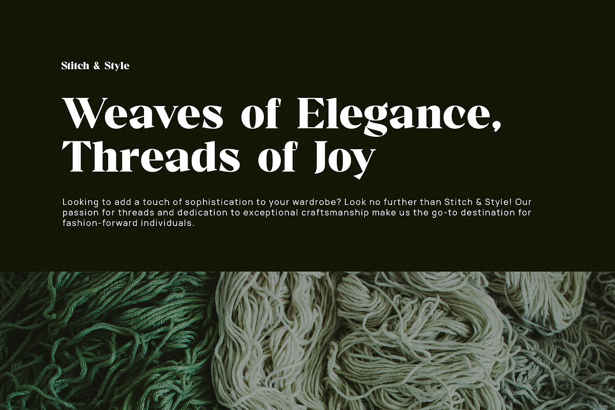 Gintage - Modern Display Serif, a Serif Font by TypeLogue (Photo 3 of 5)