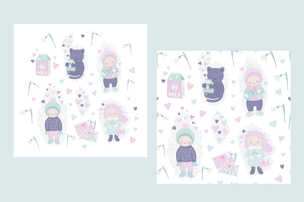 Spring Love, a Seasonal Illustration by Marina Demidova (Photo 2 of 3)