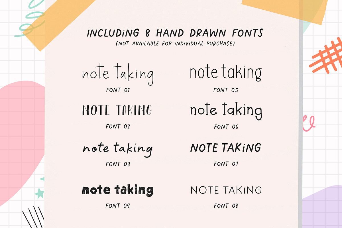 The 2022 Font Bundle - 32 Fonts, a Font by Lollipop Hand Drawn (Photo 6 of 35)