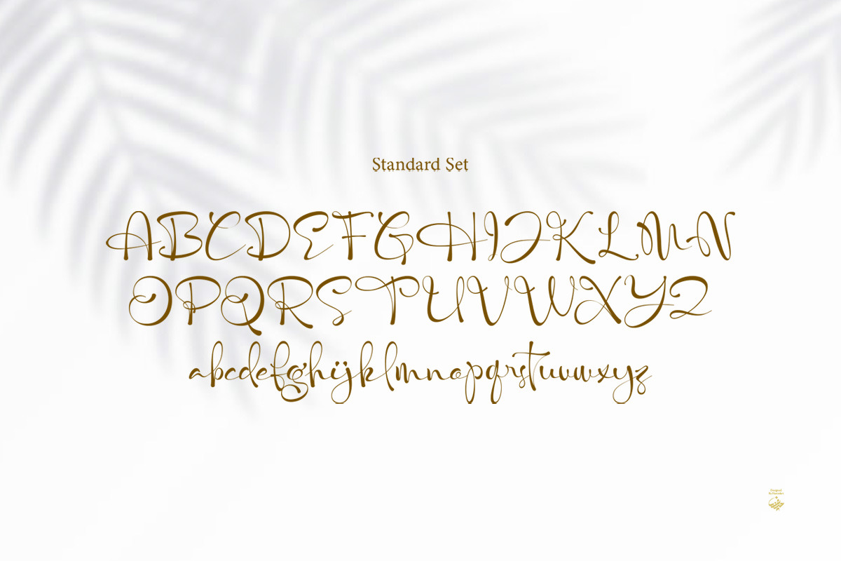 Halone - Calligraphy Font Script, a Script Font by haniefart (Photo 4 of 10)