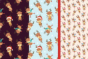 Christmas deers set, an Object Graphic by SunnyWS (Thumbnail 5 of 8)