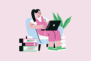 Students and Education Illustration, an Education Illustration by Jump Studio (Thumbnail 7 of 10)