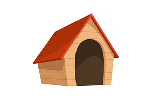 Dog accessory shop icon. Dog House, an Object Illustration by the8monkey