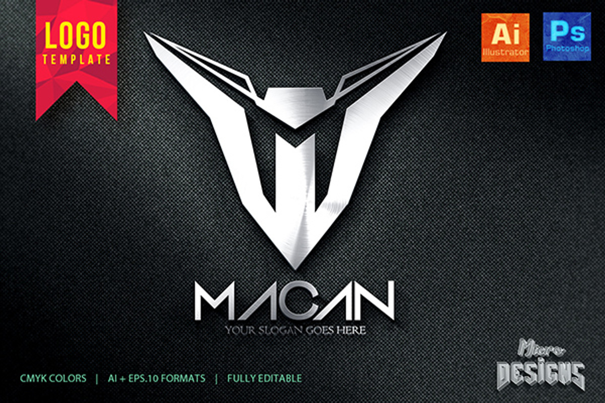 5in1 Logo Templates Bundle, a Branding & Logo Template by Micro Designs (Photo 2 of 6)