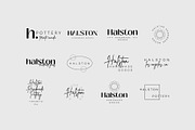 Halston Canva Modern Logo Kit, a Branding & Logo Template by Forth and Wild (Thumbnail 2 of 11)