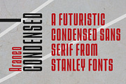 Araneo Condensed, a Sans Serif Font by Stanley fonts (Thumbnail 11 of 12)
