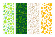 Vegetables patterns, a Pattern Graphic by Hellgram (Thumbnail 3 of 8)