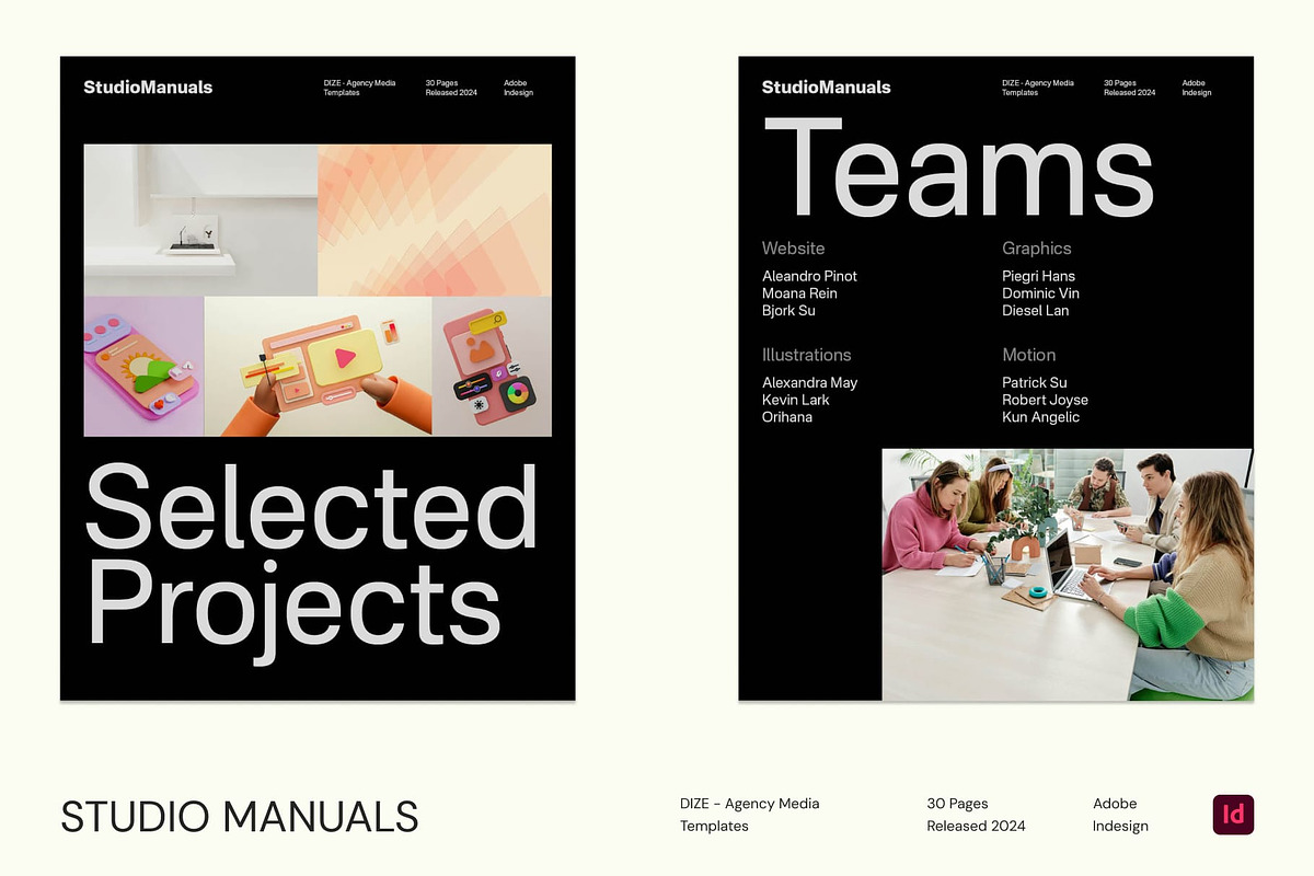 DIZE - Agency Media Templates, a Social Media Template by Studio Manuals (Photo 7 of 8)