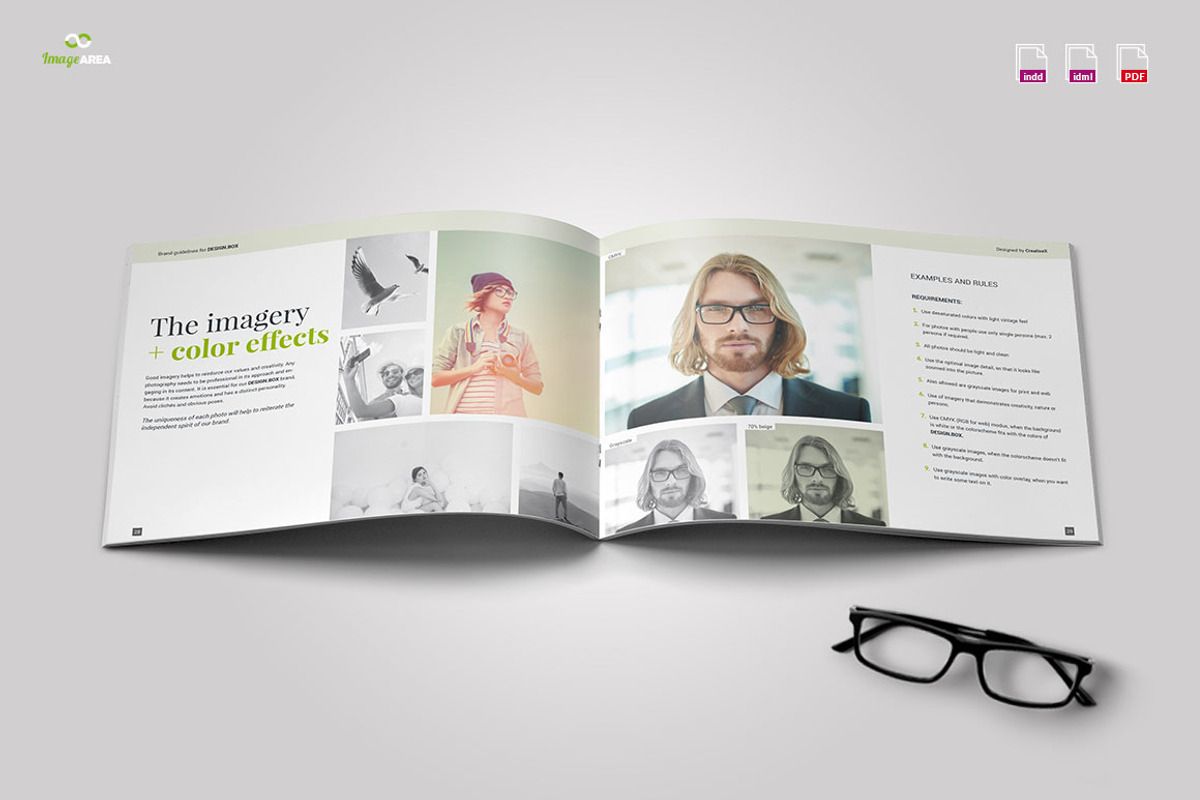 Landscape Brand Book, a Brochure Template by Imagination Area (Photo 8 of 13)