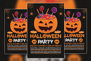 Halloween Flyer, a Flyer Template by VaaniDesigns (Thumbnail 2 of 2)