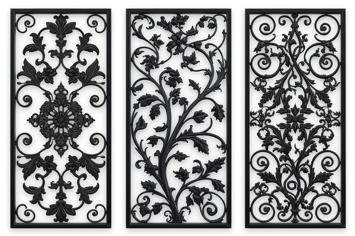 Elegant Lasercut Panel Vector Set, an Illustration by Amazin_art (Photo 4 of 21)