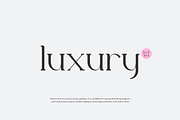 Osture - Luxury Font, a Serif Font by QR Design Studio (Thumbnail 2 of 8)